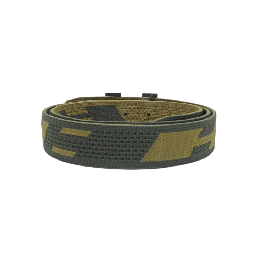 名東】【HERMES】エルメス ニットベルト スプリント Mサイズ グレー