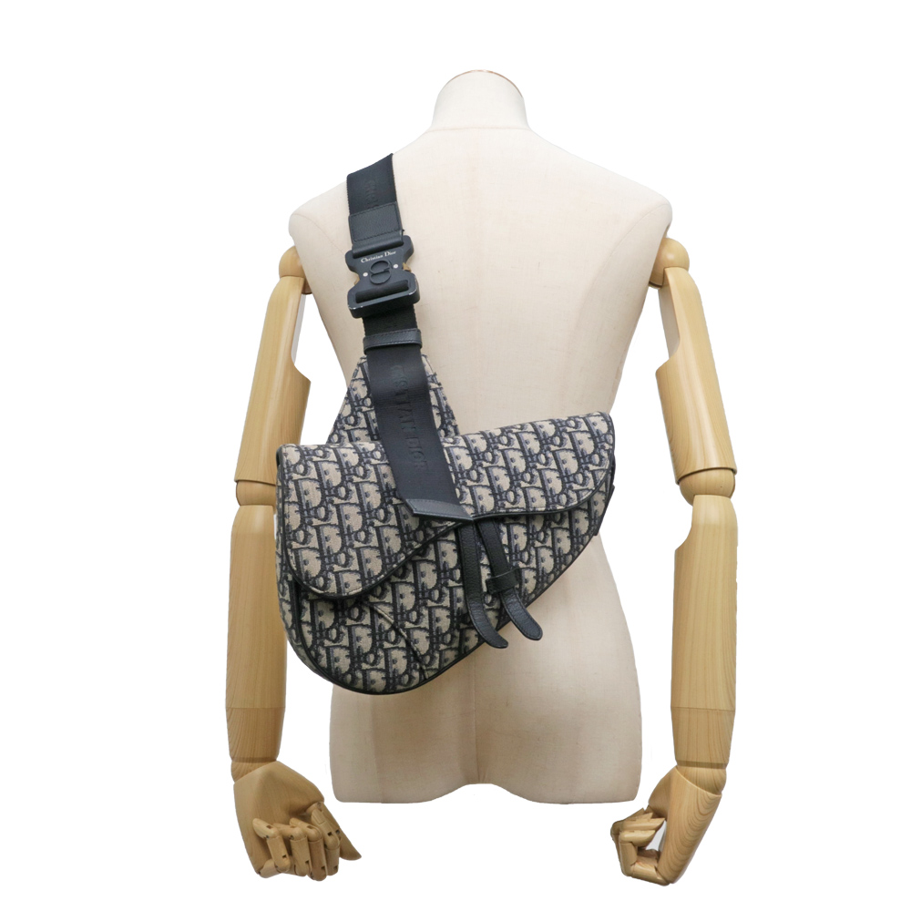 名東】【CHRISTIAN DIOR】ディオール サドルクロスボディバッグ