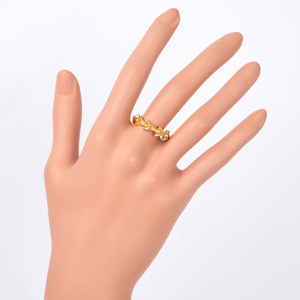 正規品】Chrome Hearts クロステイルリング 15号 クロムハーツクロス