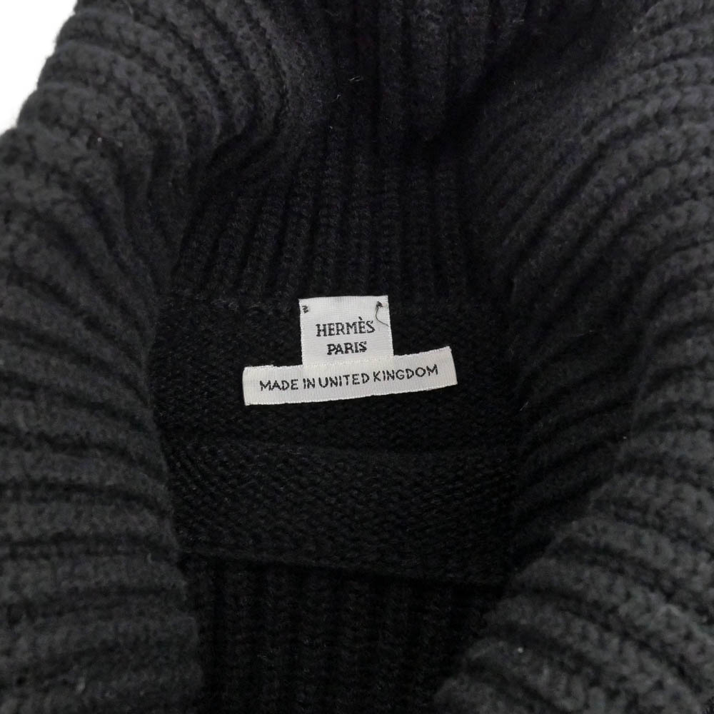 名東】【HERMES】エルメス ロングスリーブニット タートルネック 36