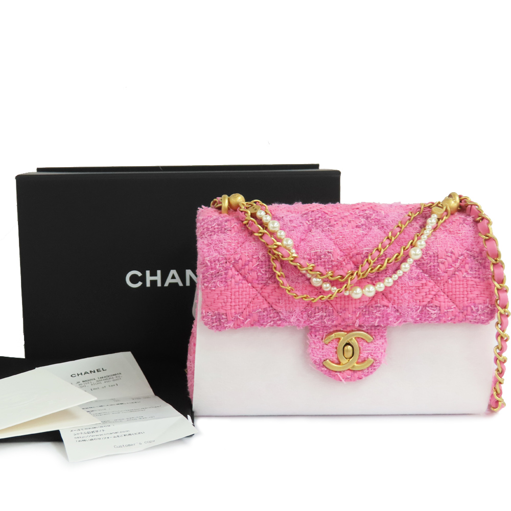 名古屋】【CHANEL】シャネル ミニフラップ チェーンショルダーバッグ