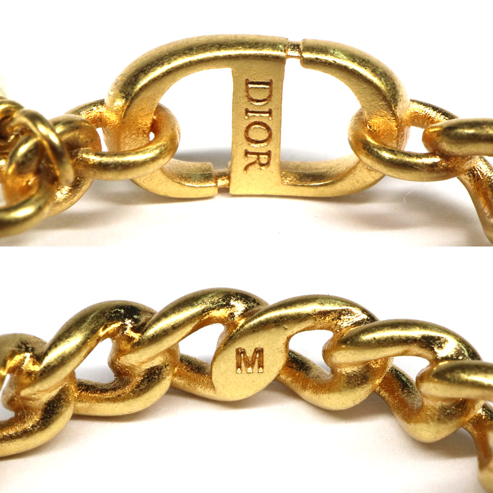 名古屋】【DIOR】ディオール 30 モンテーニュ リング CDロゴ チェーン