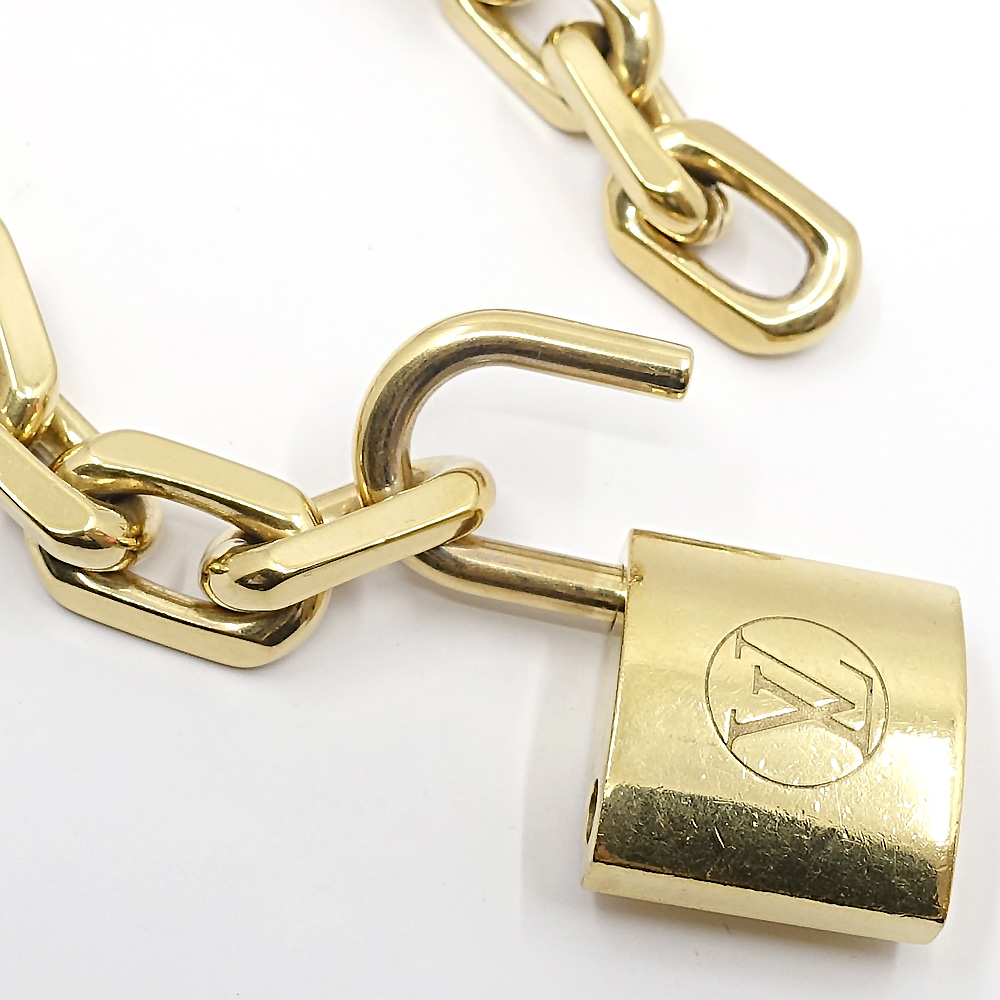 栄】【LOUIS VUITTON】ルイヴィトン ネックレス コリエ・LVエッジ