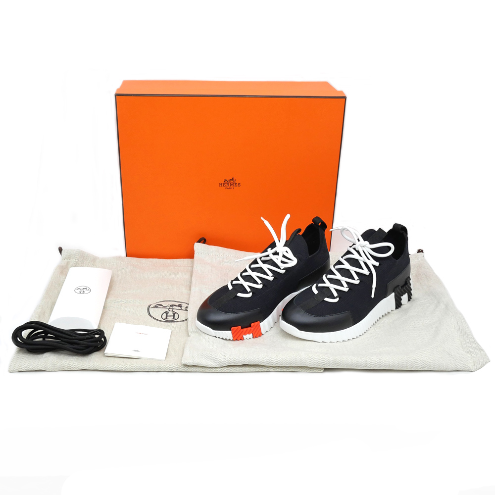 名東】【HERMES】エルメス スニーカー リフト サイズ37 1/2 24-24.5cm