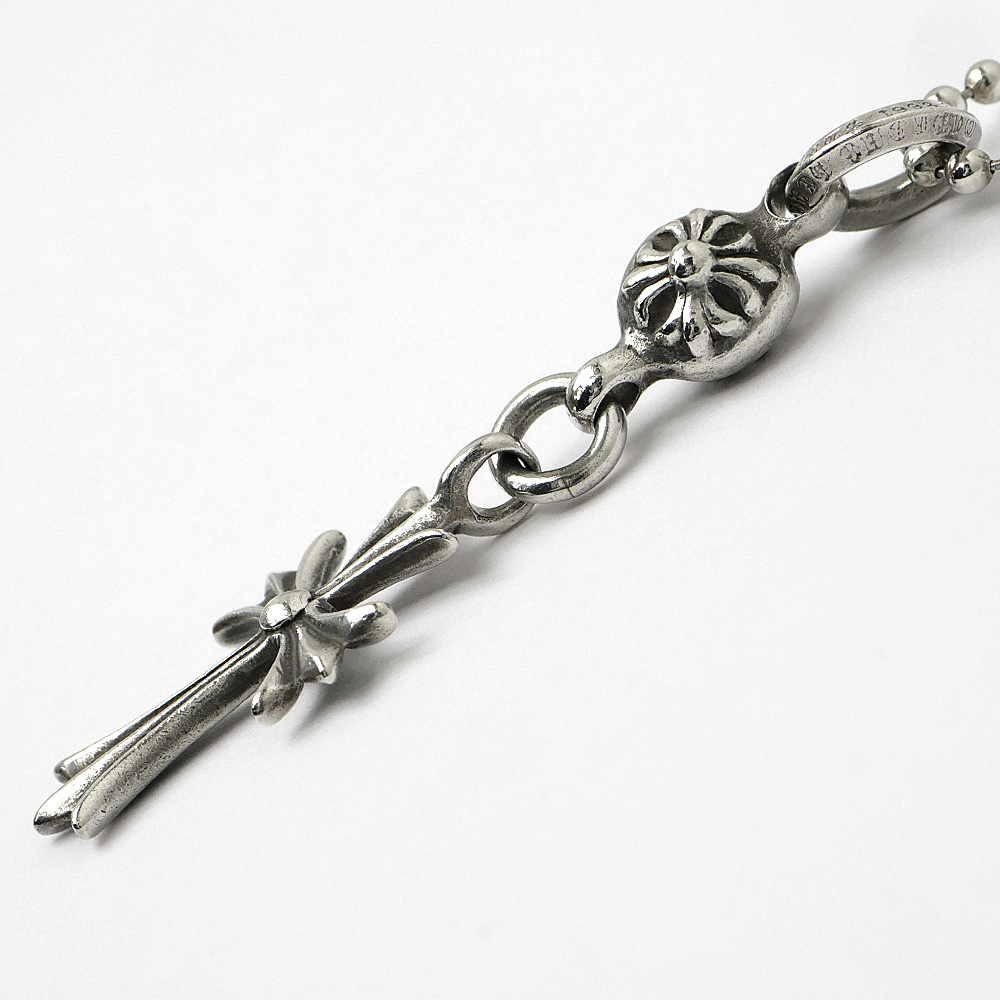 名東】【CHROME HEARTS】クロムハーツ ネックレス 1ボール タイニーCH