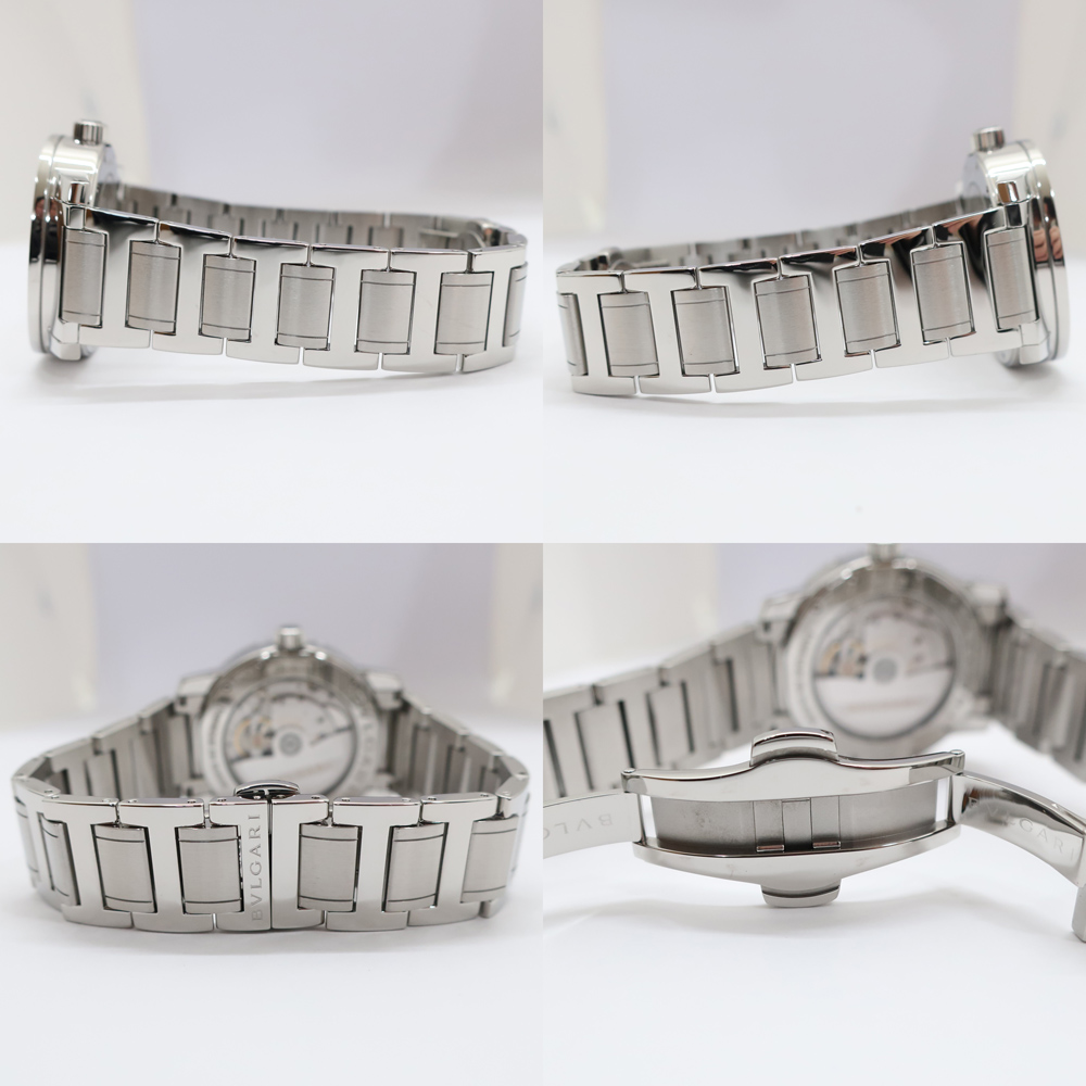 天白】【BVLGARI】ブルガリ ブルガリブルガリ BB39S シルバー 箱保