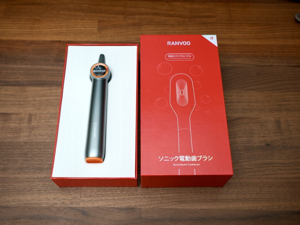 RANVOO バブル電動歯ブラシ レビュー| バブル洗浄技術で汚れを徹底的に