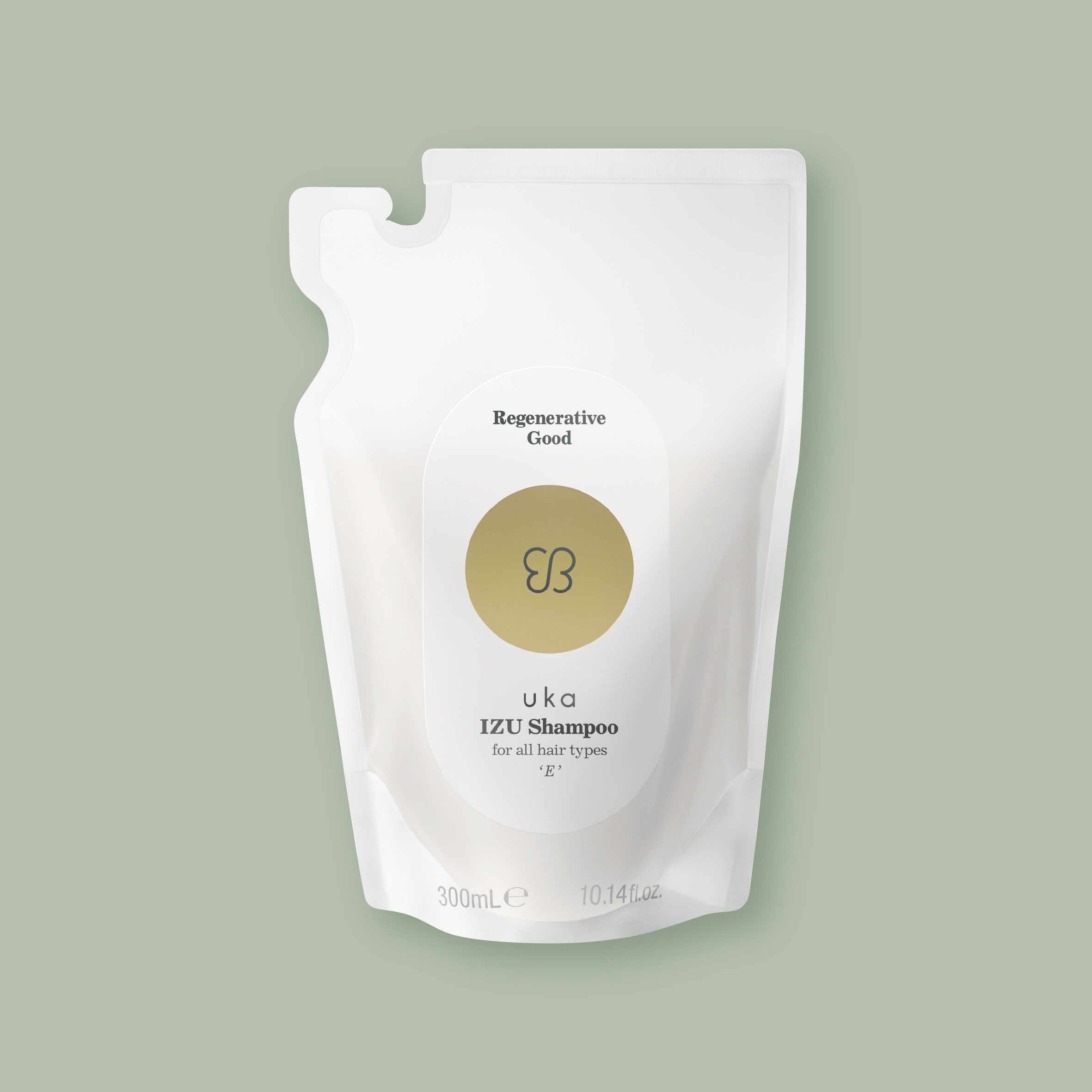 uka IZU Shampoo for all hair types 'E' 300mL Refill | 【公式