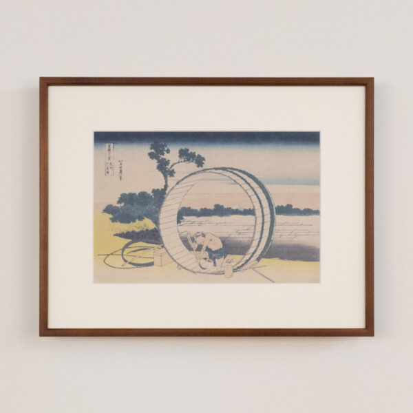 葛飾北斎：富嶽三十六景：【19】東都浅艸本願寺 | 江戸浮世絵研究所