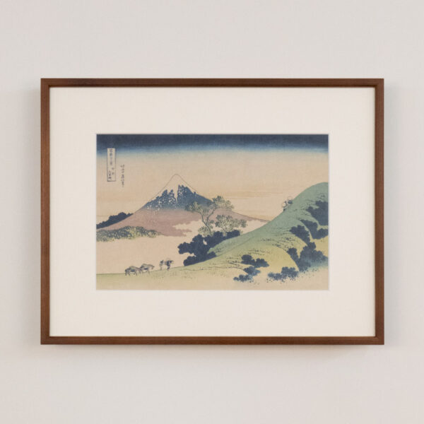 葛飾北斎：富嶽三十六景：【8】青山円座松 | 江戸浮世絵研究所