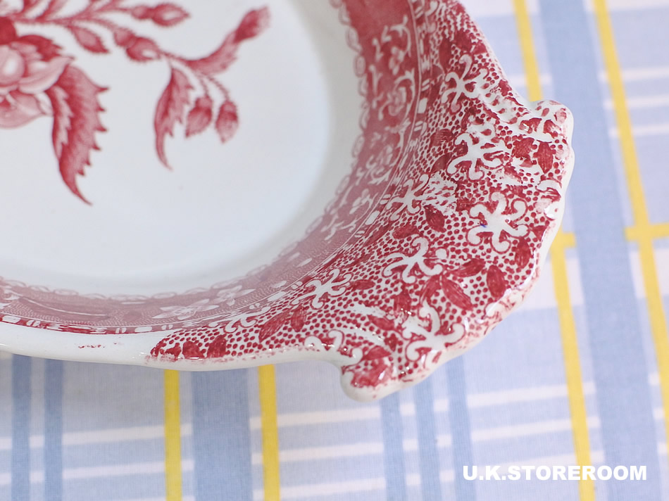 UKストアルーム SPO315 Spode スポード ピンクカミラ ミニオーバル