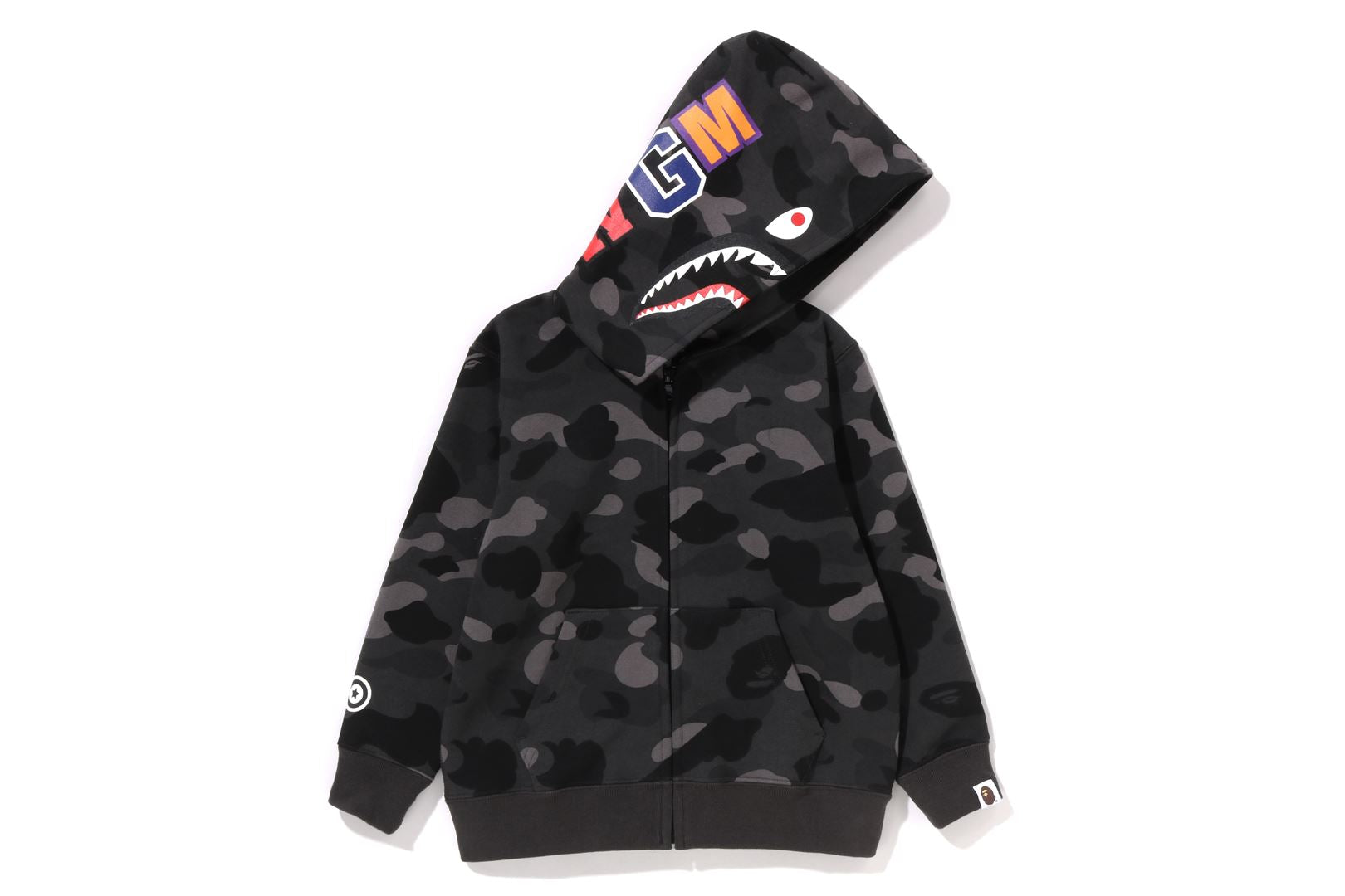 CAMO SHARK HOODIE – uk.bape.com