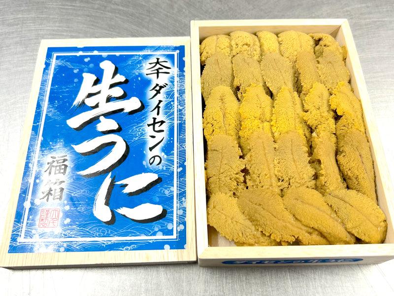 極上『大千』生うに】3-6月限定青森県大間産ムラサキウニ（白ウニ）【