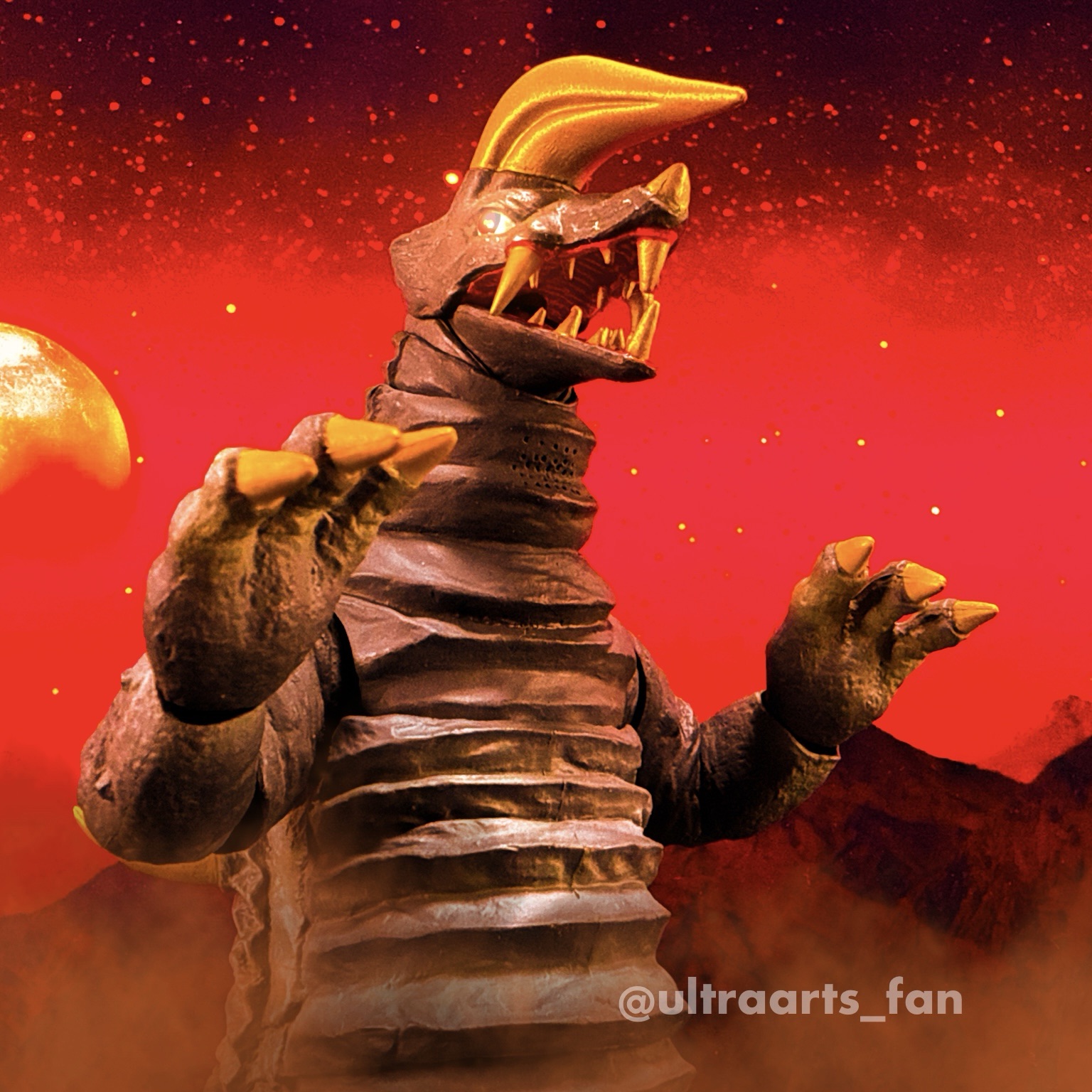 ブラックキング ウルトラの星光る時Ver. – Ultra-arts Fan【ウルトラ