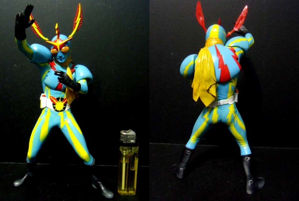 ☆海洋堂 「イナズマンF」: 特撮フィギュア制作回顧録