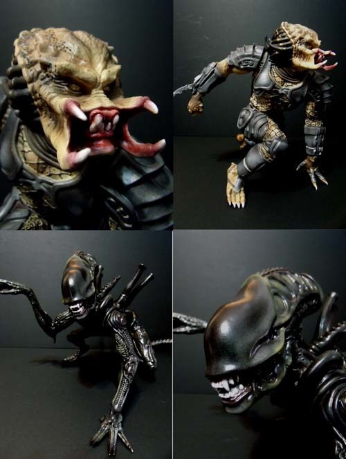 ☆ビリケン商会製 「エイリアンVSプレデター」: 特撮フィギュア制作回顧録