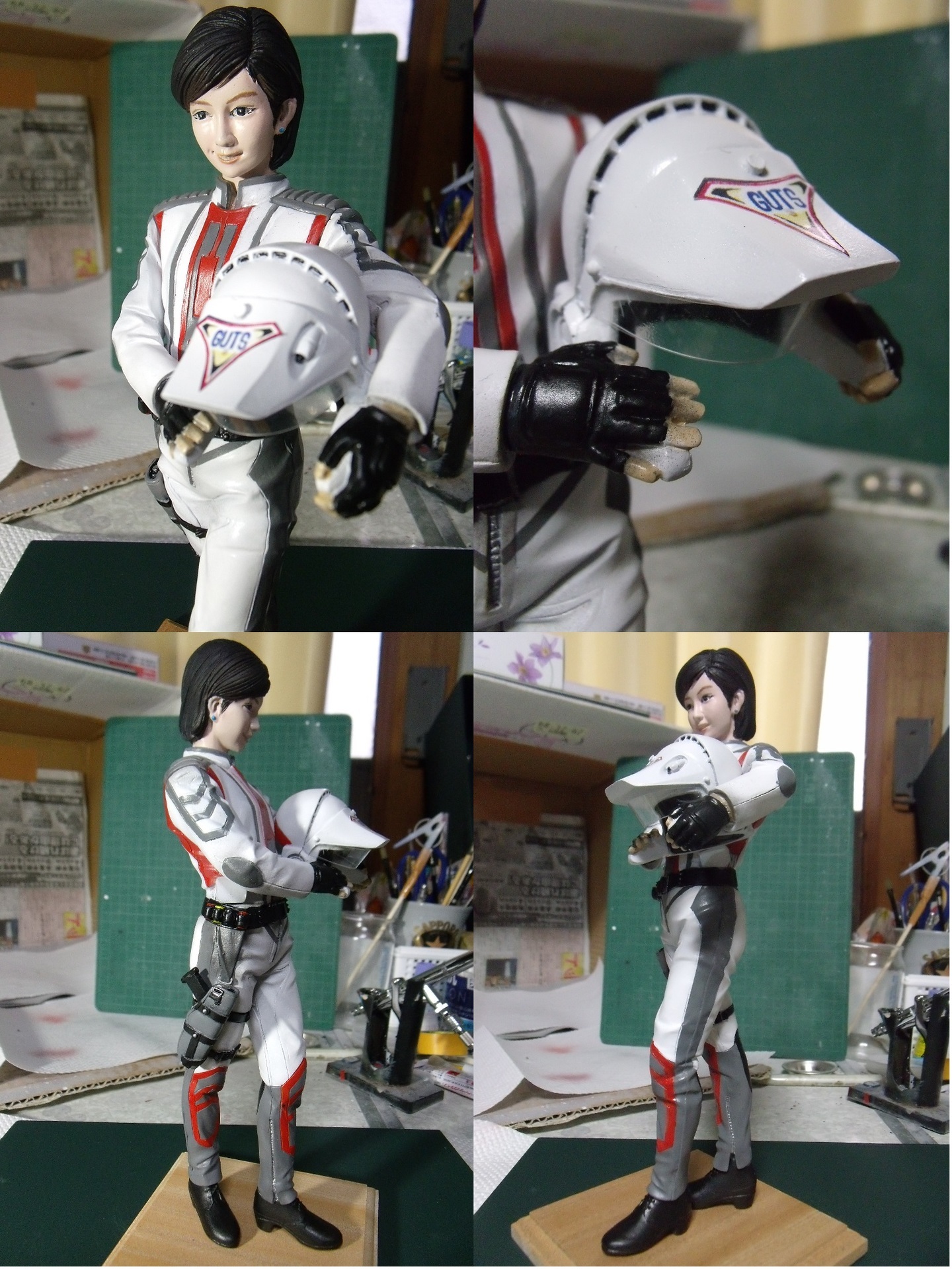 希少】海洋堂 レナ隊員EX(レジンキャスト) ART PLA 希少】海洋堂 レナ