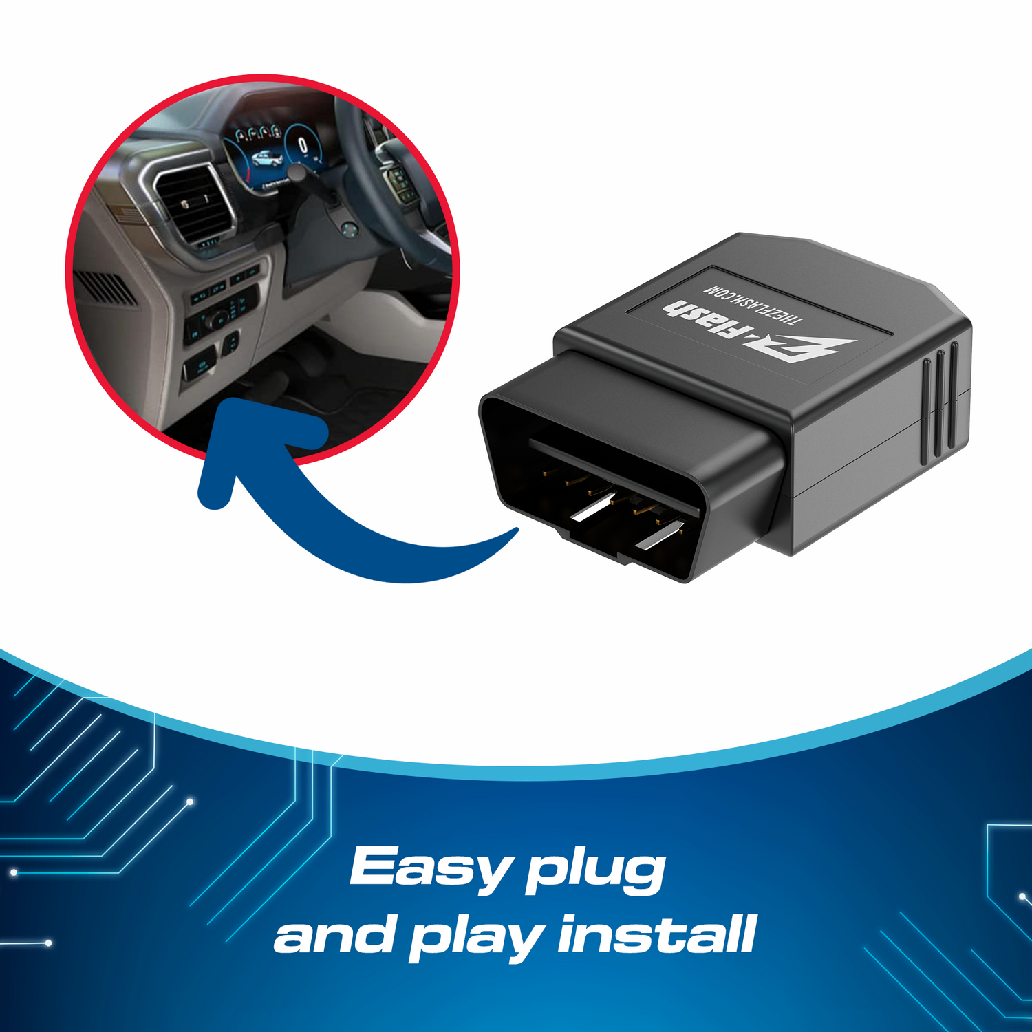 Z-Flash OBD Plugin Flasher Switch Module for Ford – Ultra Bright