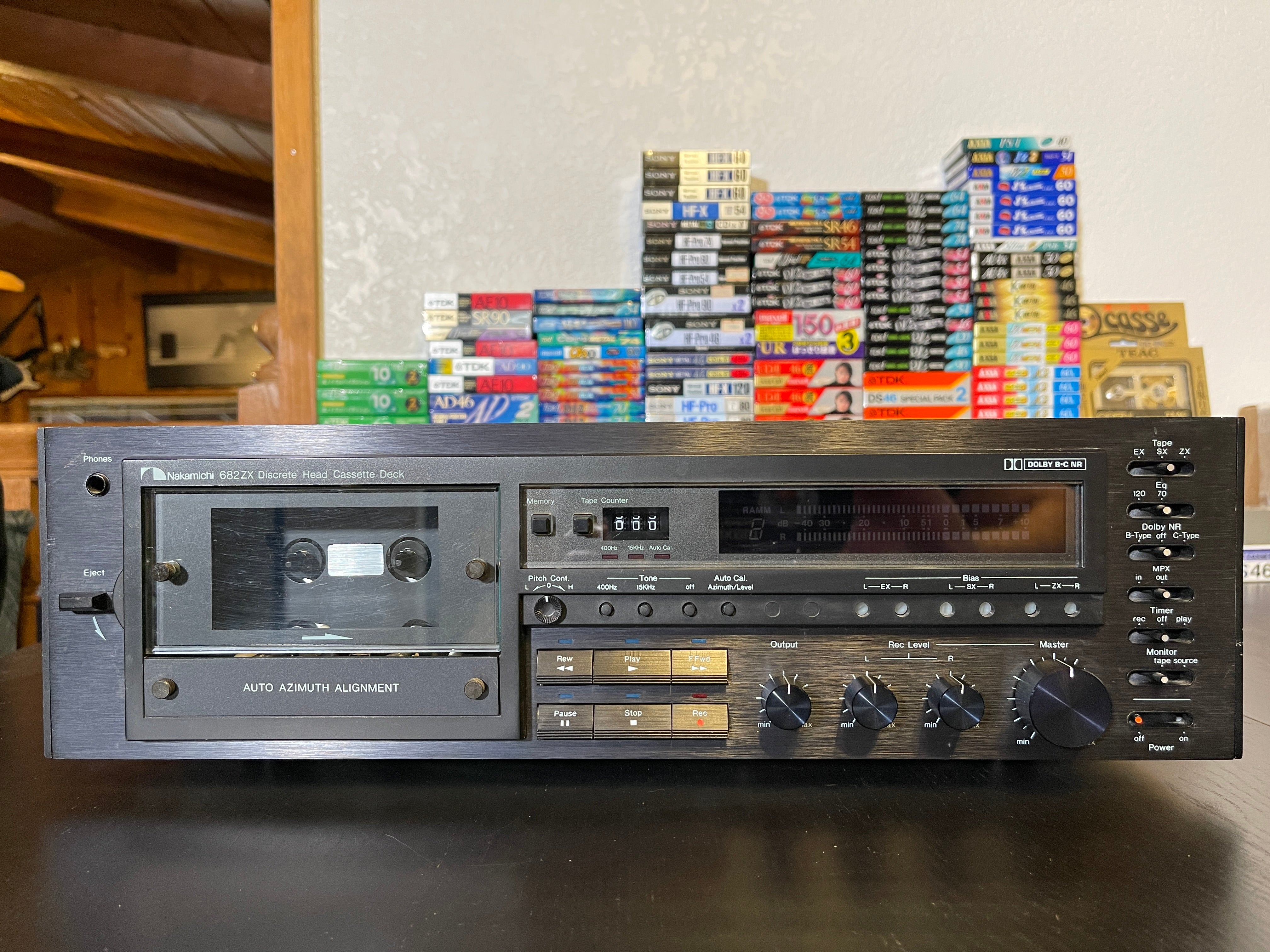 Willy Hermann Rebuilt Nakamichi 682ZX S/N A12201697 – Ultra Ferric