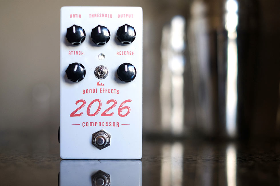 Bondi Effects 2026コンプレッサー・ペダル。Dynamic Mode（オート