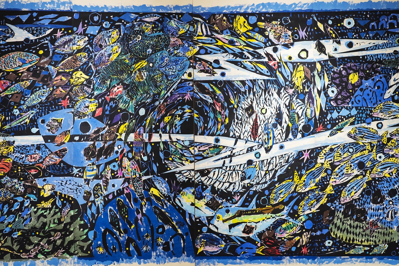 名嘉睦稔が描くサンゴ礁の魚たち | 海のレシピ project