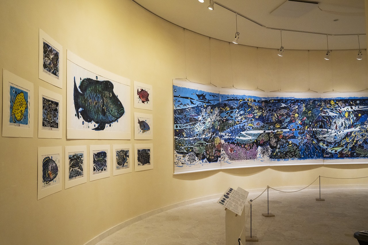 名嘉睦稔が描くサンゴ礁の魚たち | 海のレシピ project