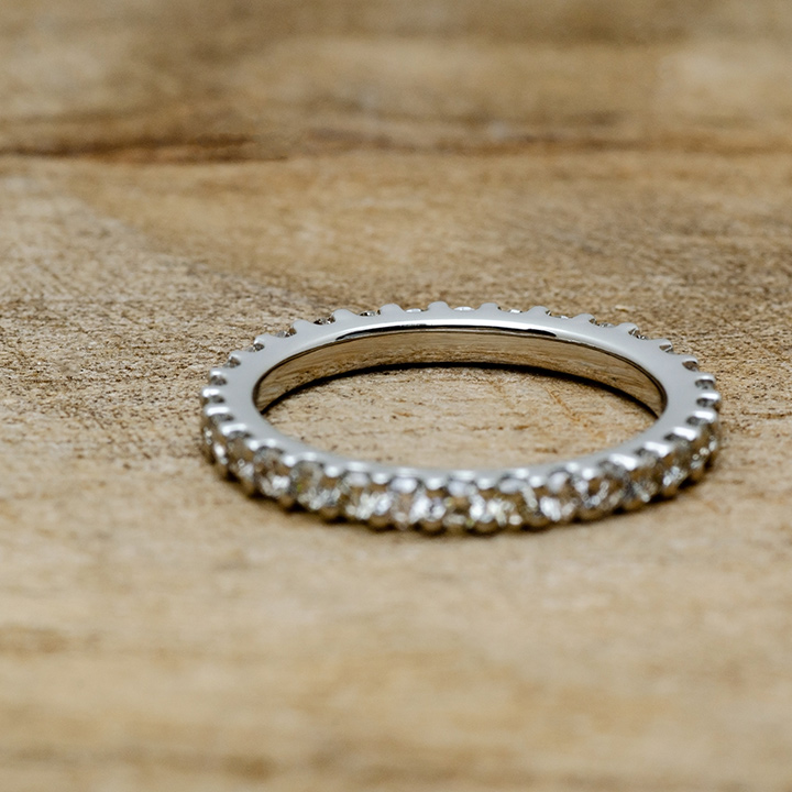 PT950 ハード ダイヤモンド 0.65ct～0.80ct フルエタニティ リング