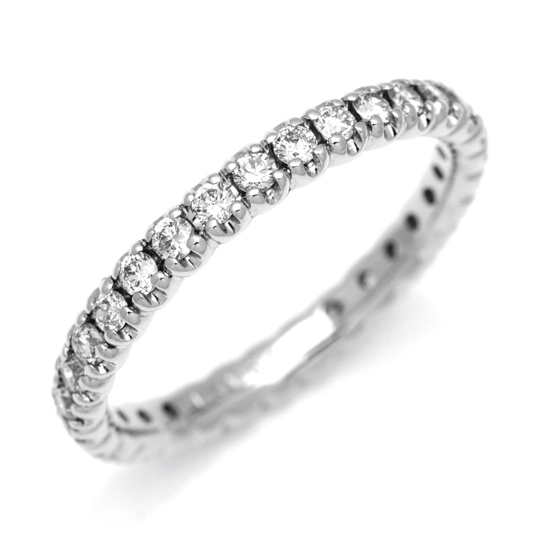 K18 ダイヤモンド 0.5ct フルエタニティリング[商品番号:RG1008] | umu