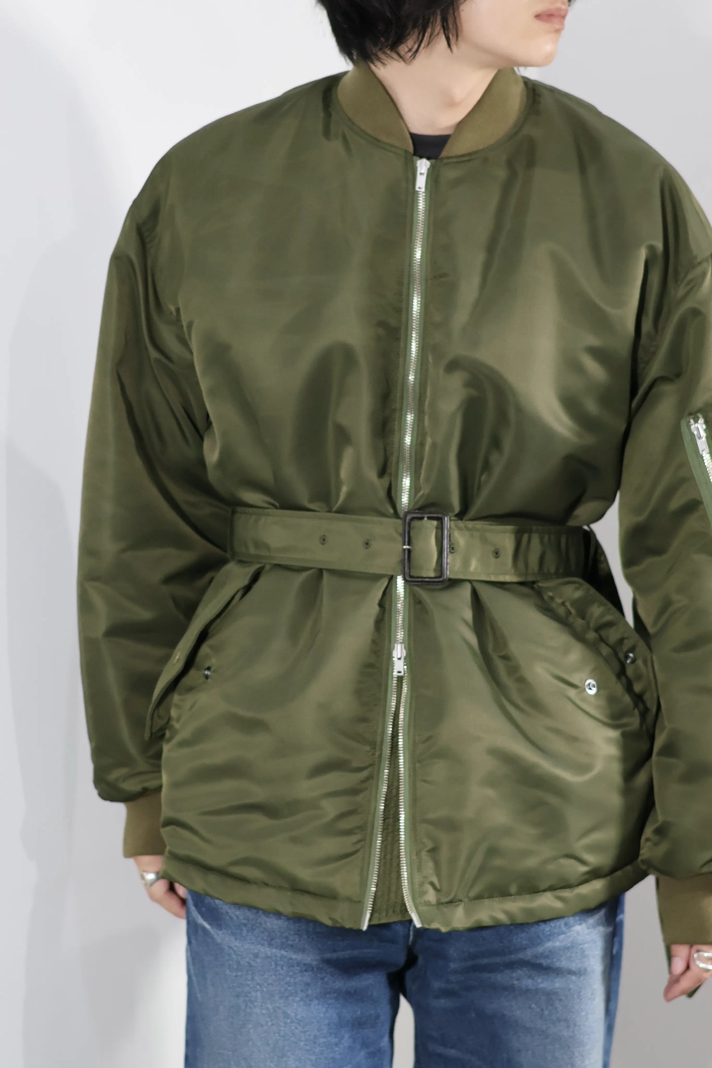 INSCRIRE - MA-1 Half - KHAKI – un