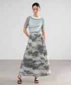 シーナリーアートフレアスカート(1 IVORY): : ウィメンズ｜UNITED