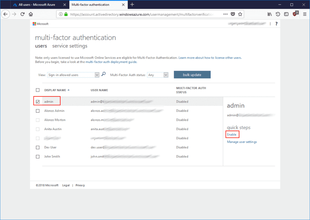 Free Azure MFA for Global Administrators [Step-By-Step Guide