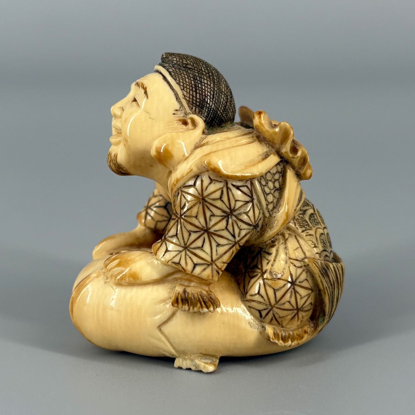 象牙恵比寿根付 – Uni-art Gallery