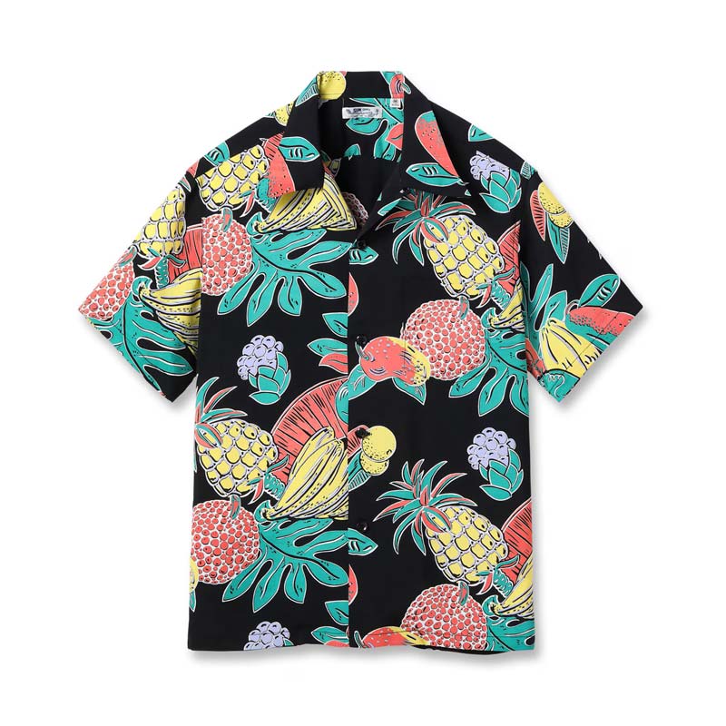 サンサーフ Lot No. SS39415 RAYON HAWAIIAN SHIRT “TROPICAL FRUITS