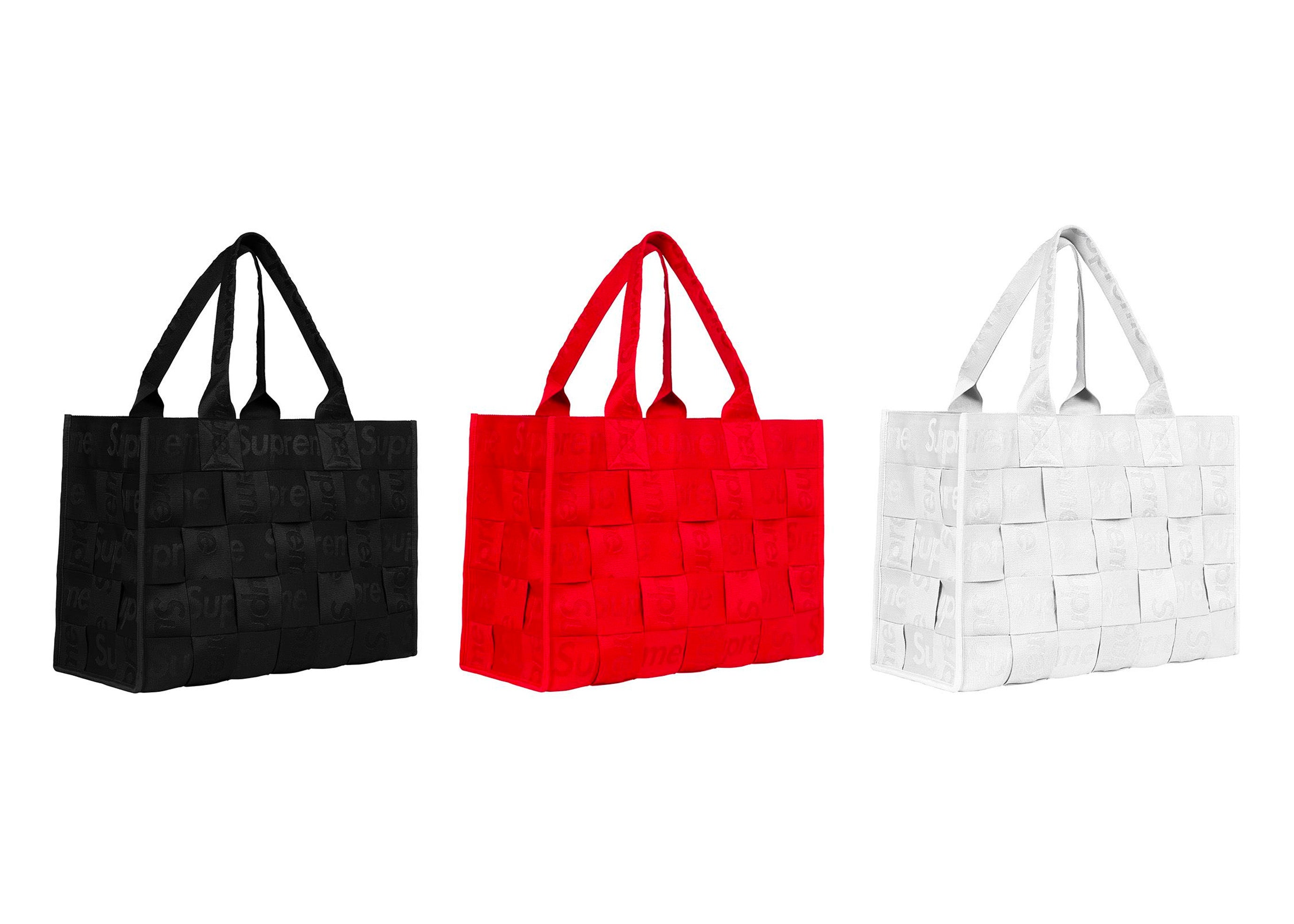 SUPREME WOVEN LARGE TOTE BAG (2023SS) – UNIQUE HYPE HK