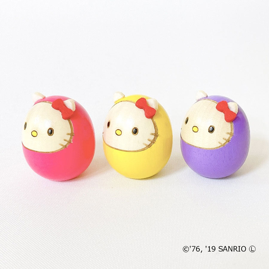 ハローキティ 豆ダルマ ピンク｜卯三郎こけし公式オンラインストア