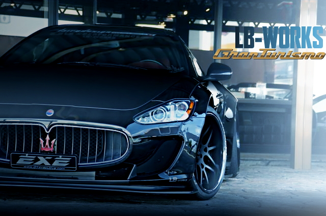 LB-WORKSオーバーフェンダーワイド!可変エキゾースト!マセラティ