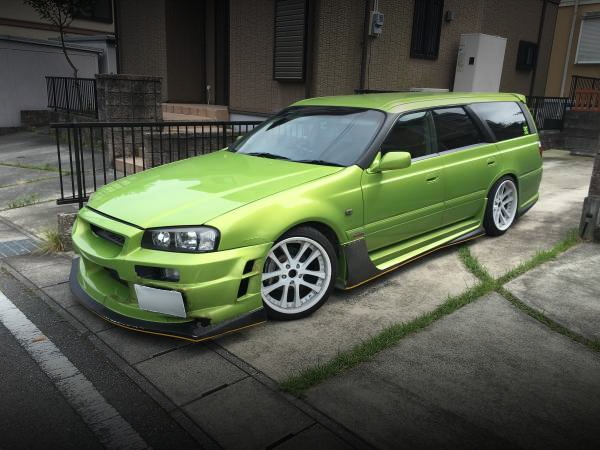 日産BNR34スカイラインGT-Rフェイス仕上げ!WGNC34日産ステージアRS