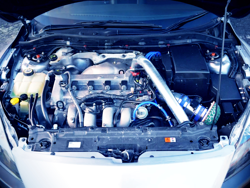 L3-VDT型2.3L改コークスポーツ製タービン!ECU現車!6速MT!BL型マツダ