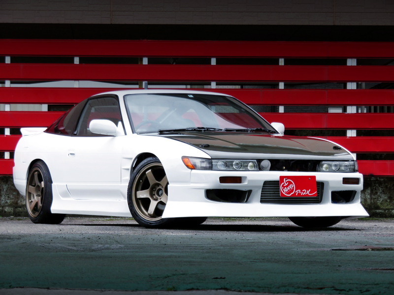 S13シルビアフェイス!シルエイティ化!SR20ターボ＆5速MT!180SXタイプR