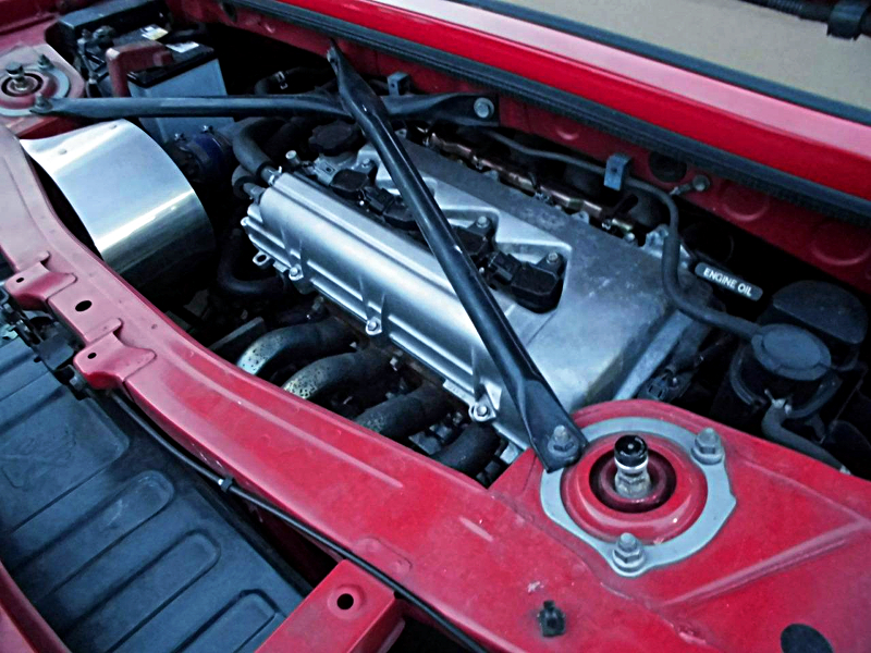 2ZZ-GEエンジンスワップ!ZZT231型セリカ純正ECU!6速MT!ZZW30型トヨタMR