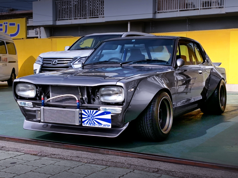 シャコタンブギ・ジュンちゃん仕様!L28改3.1Lキャブ!前後ワークス