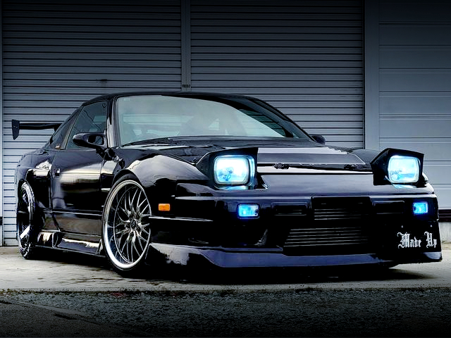 SR20DET＆社外タービン!5速MT載せ替え!ワイドボディ!180SXタイプSの