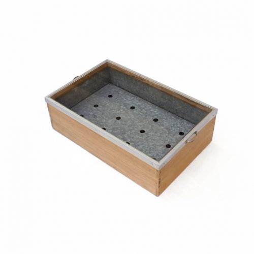 昭和レトロ 木箱 ショーケース ブリキ ボックス 古道具 ヴィンテージ