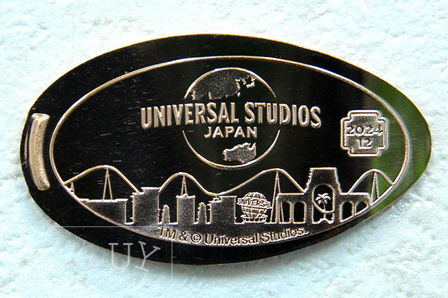 USJグッズ】2024年12月のメダリオンのデザインはユニバーサルスタジオ