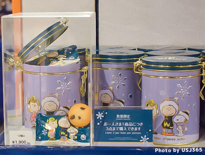 USJクリスマス2025】スヌーピーと雪の結晶デザインの限定グッズが