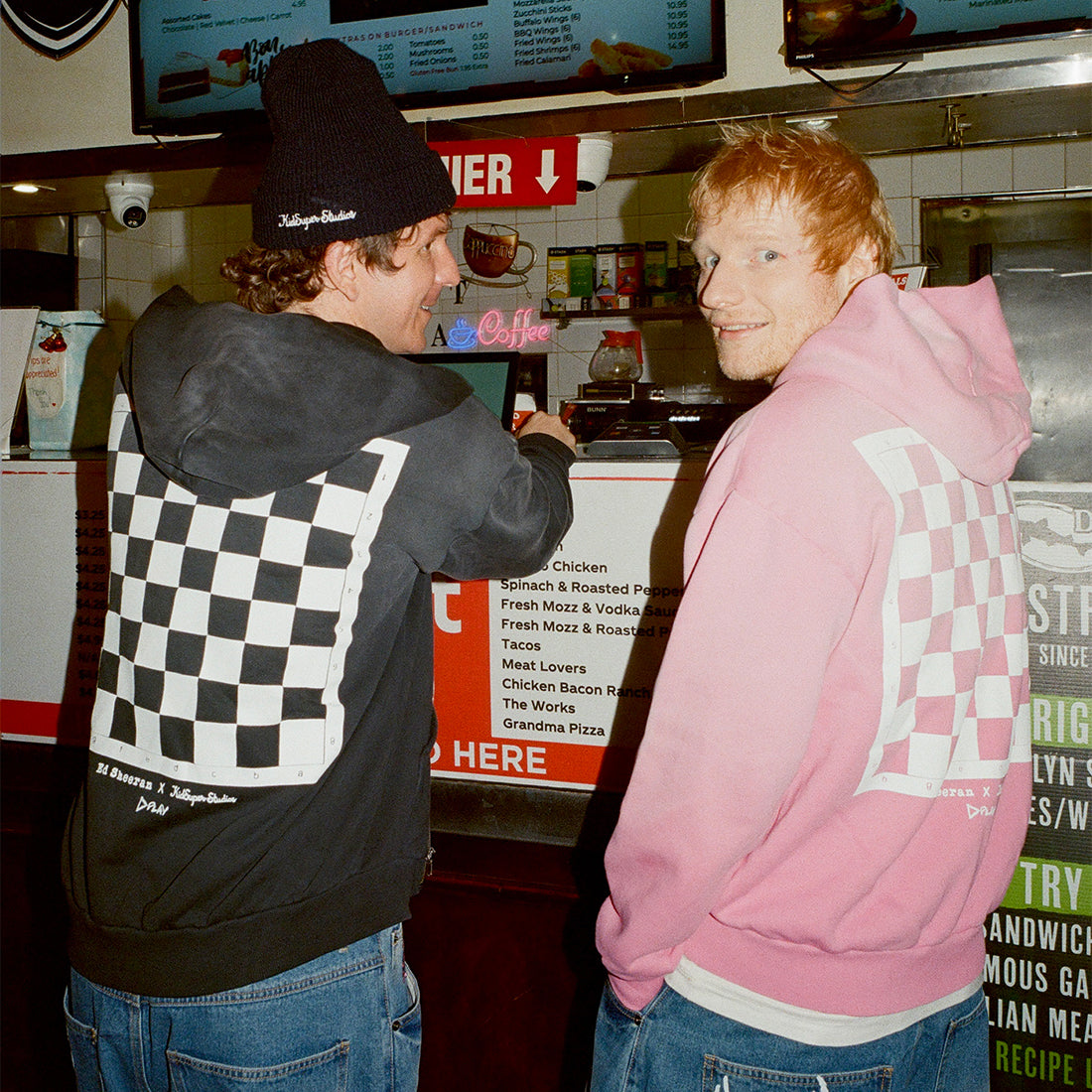 Play x KidSuper Black Zip-Up – Ed Sheeran