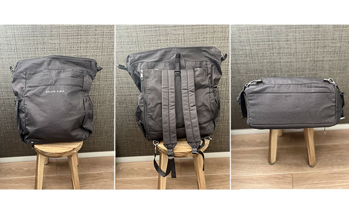 収納力がすごすぎる」 ジェラートピケのママリュックが子供との