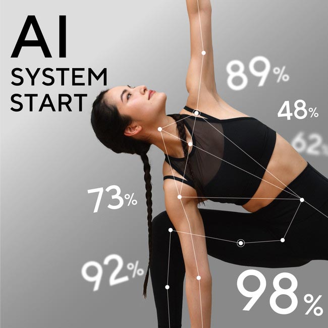 自宅で本格トレーニング 鏡を見ながらエクササイズを楽しめる『MIRROR