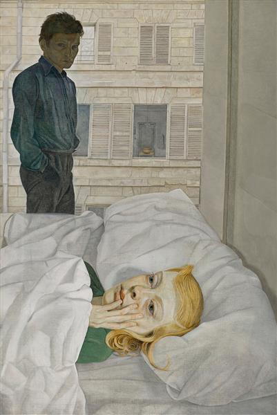 The Painter's Room, 1944 - Lucian Freud - WikiArt.org