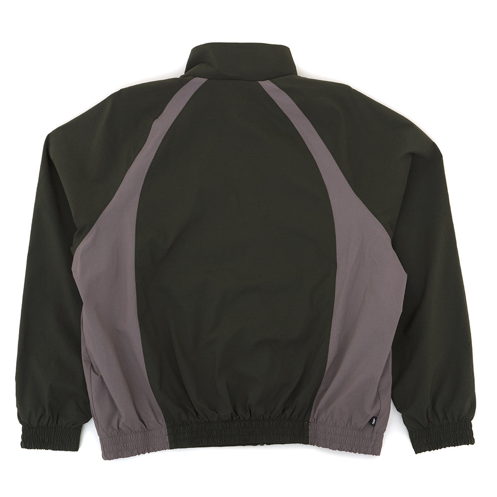 Full Zip Woven Skate Jacket (Sequoia / Cave Stone / White